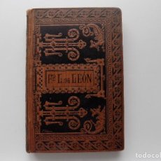 Libros antiguos: LIBRERIA GHOTICA. LUJOSA EDICIÓN DE FRAY LUIS DE LEON. LA PERFECTA CASADA. 1884.. Lote 287403288