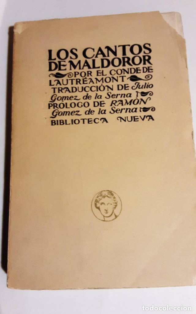 Libros antiguos: CANTOS DE MALDOROR - LAUTREAMONT - BIBLIOTECA NUEVA - Foto 1