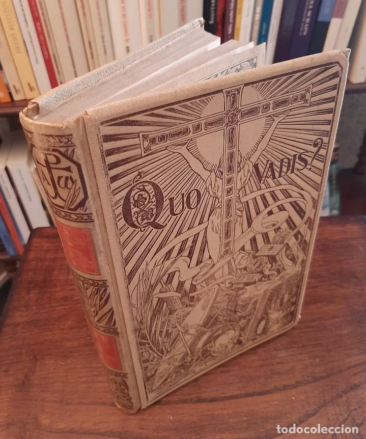 Libros antiguos: ENRIQUE SIENKIEWICZ: &rdquo;QUO VADIS&rdquo; - Foto 2