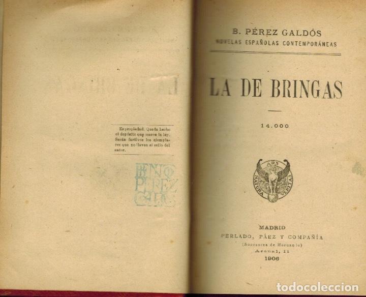 Libros antiguos: LA DE BRINGAS - Foto 1