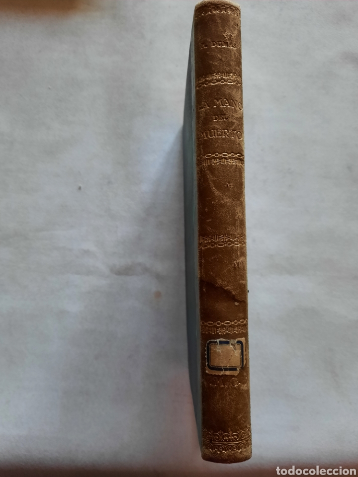 Libros antiguos: Libro antiguo La mano del muerto, de A. Dumas - Foto 2