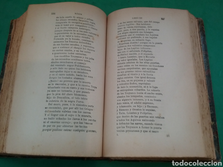 Libros antiguos: La Iliada . Homero. - Foto 4