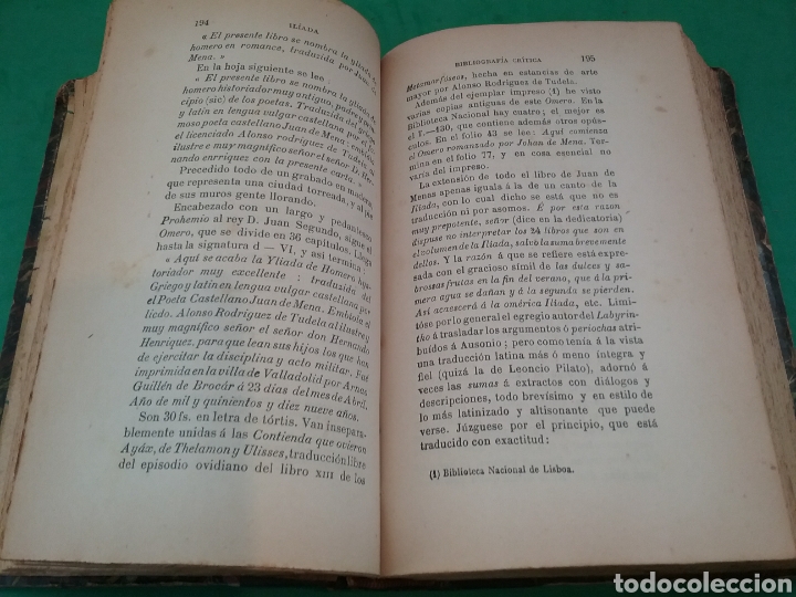 Libros antiguos: La Iliada . Homero. - Foto 7