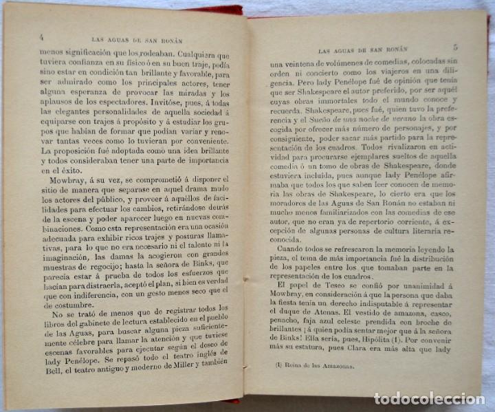 Libros antiguos: Walter SCOTT *LAS AGUAS SAN RONÁN* Tomo 2 Ed Garnier Paris 1896 - Foto 4 - 290866398