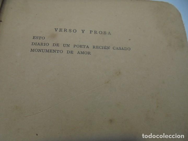 Libros antiguos: PLATERO Y YO. IMPRENTA DE FORTANET. 1917. - Foto 5