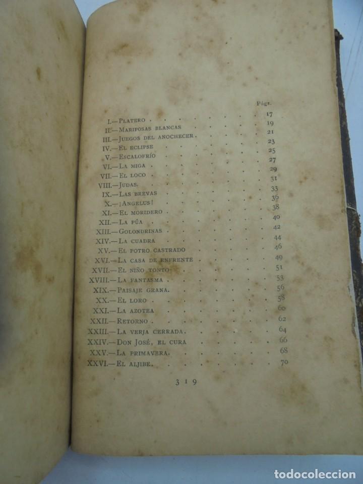 Libros antiguos: PLATERO Y YO. IMPRENTA DE FORTANET. 1917. - Foto 11
