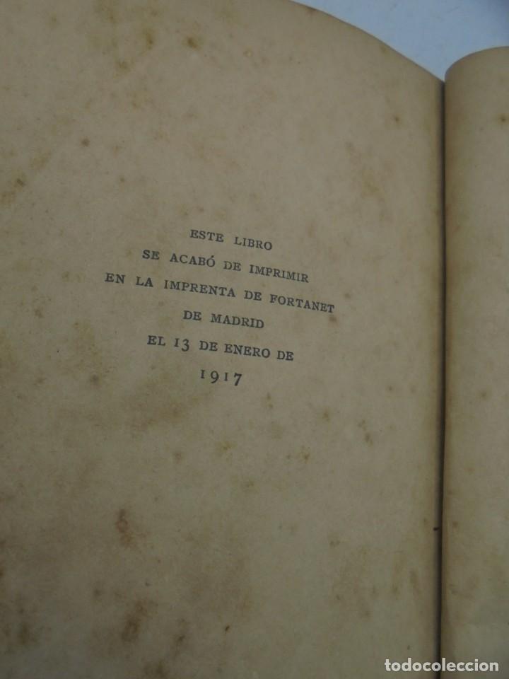 Libros antiguos: PLATERO Y YO. IMPRENTA DE FORTANET. 1917. - Foto 14