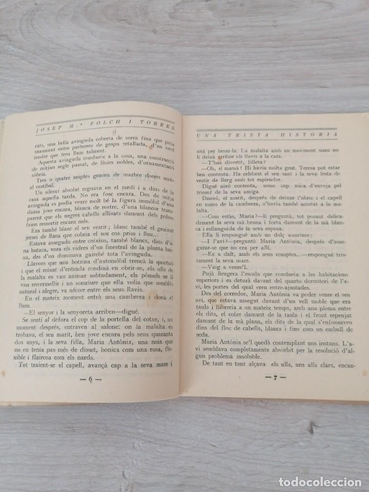 Libros antiguos: Una trista hist&ograve;ria - Foto 4