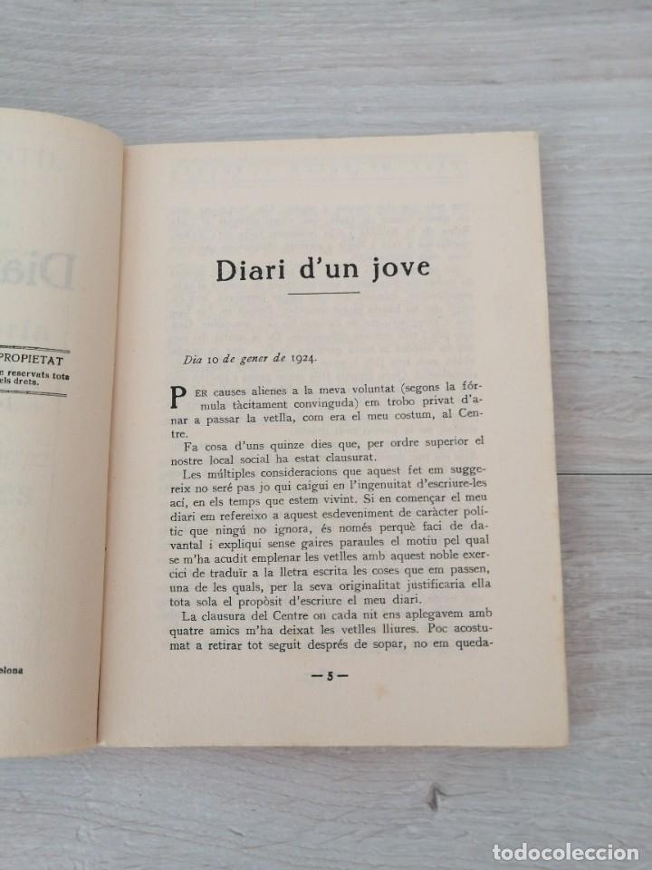 Libros antiguos: Diari dun jove - Foto 4