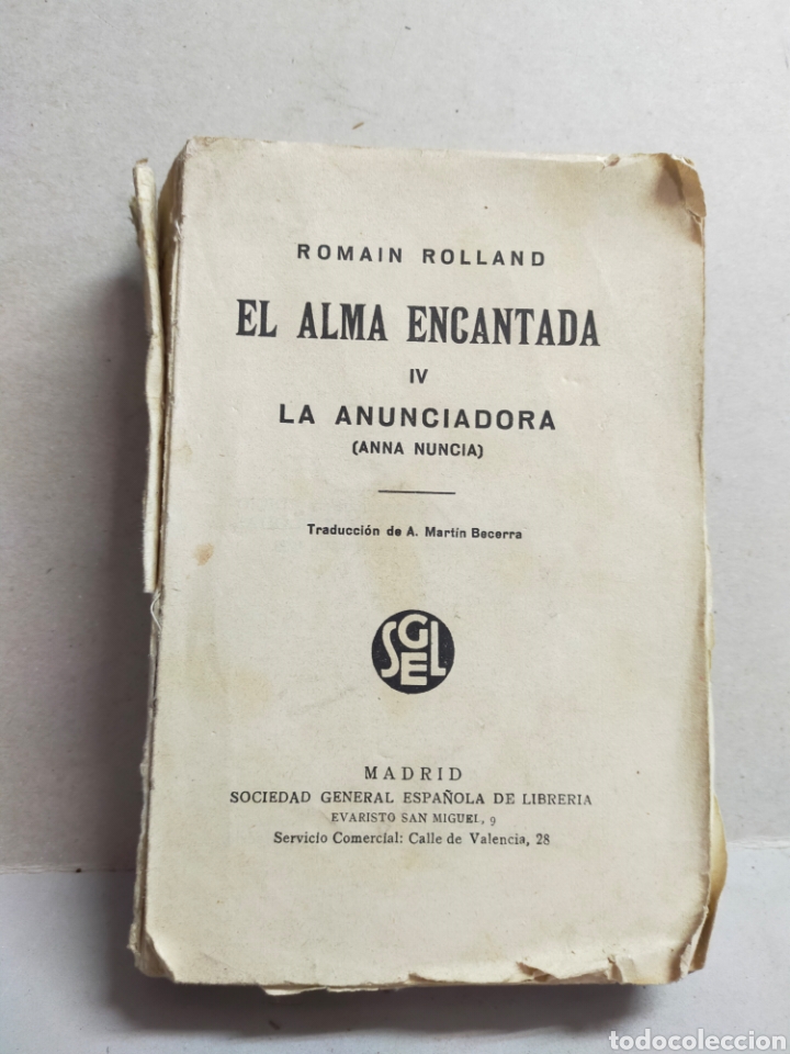 Libros antiguos: EL ALMA ENCANTADA, ROMAIN ROLLAND, MADRID, 1933 - Foto 1