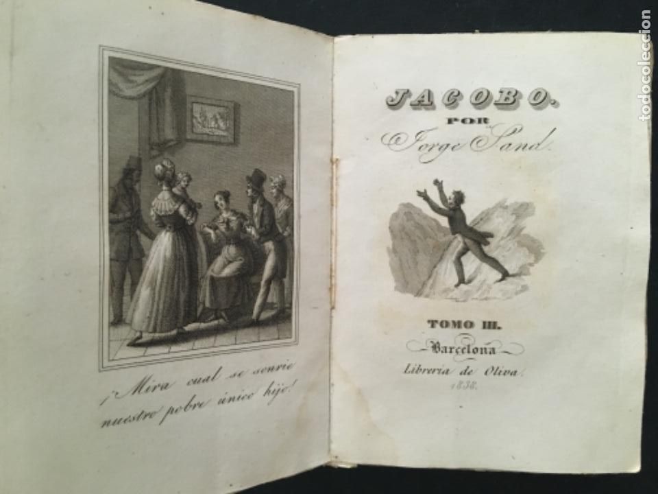 Libros antiguos: JACOBO, JORGE SAND, 1838 - Foto 4