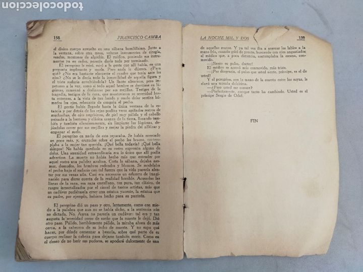 Libros antiguos: LA NOCHE MIL Y DOS. FRANCISCO COMBA. 1930. RUSTICA - Foto 9