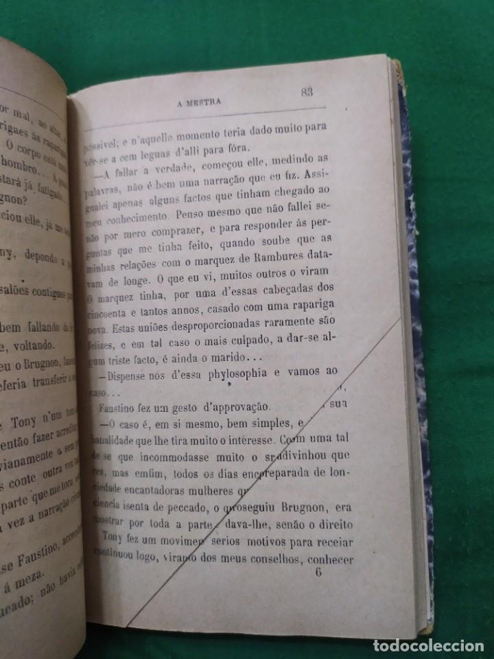 Libros antiguos: 1894. A mestra. Mauricio Drack. - Foto 8