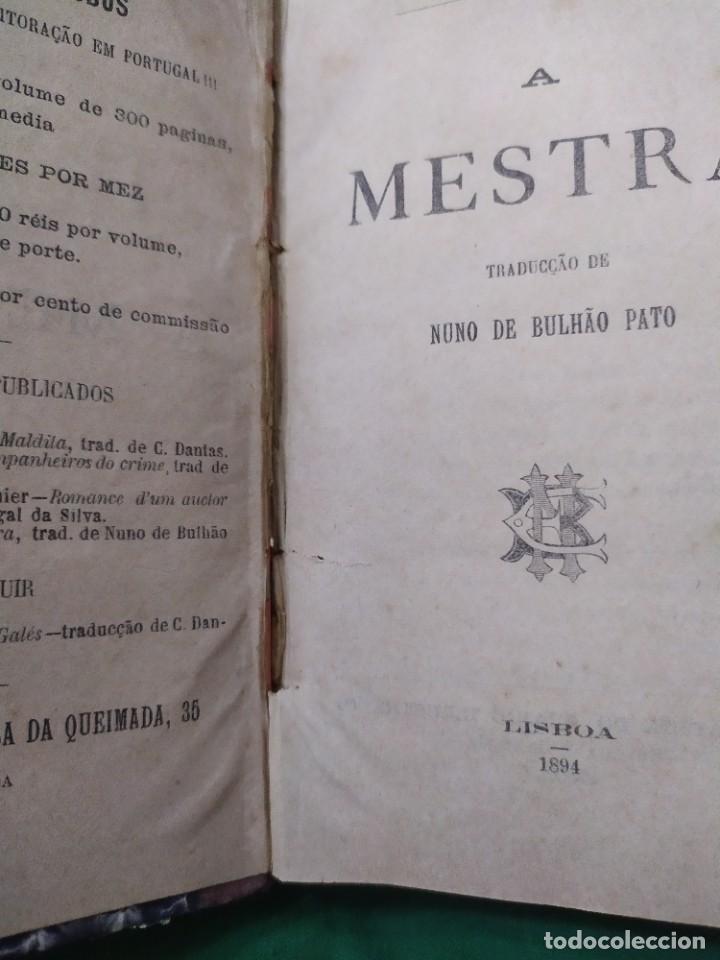 Libros antiguos: 1894. A mestra. Mauricio Drack. - Foto 19