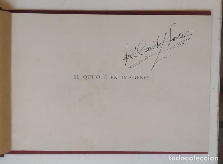 Libros antiguos: El Quijote en im&aacute;genes - Foto 5