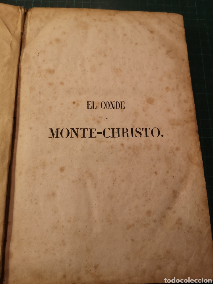 Libros antiguos: El Conde de Montecristo. Alejandro Dumas - Foto 6