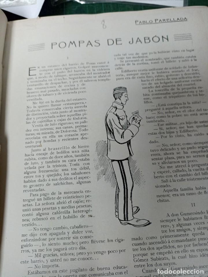 Libros antiguos: Cuento Semanal. A&ntilde;o 1909. Sin portadas - Foto 5