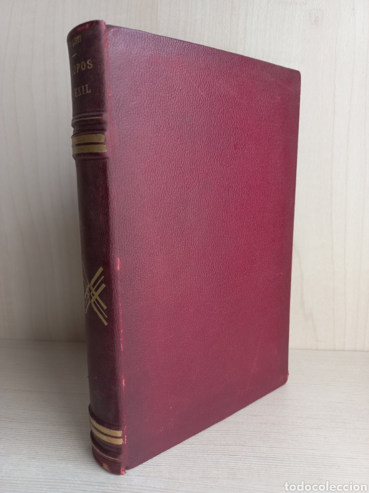 Libros antiguos: Propos dexil. Pierre Loti. Calmann Levy Editeurs. Franc&eacute;s - Foto 2