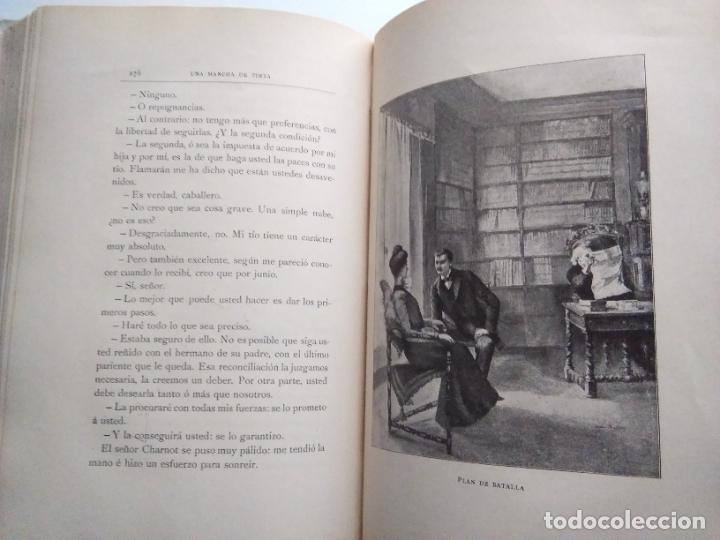 Libros antiguos: UNA MANCHA DE TINTA MONTANER Y SIMON - Foto 8