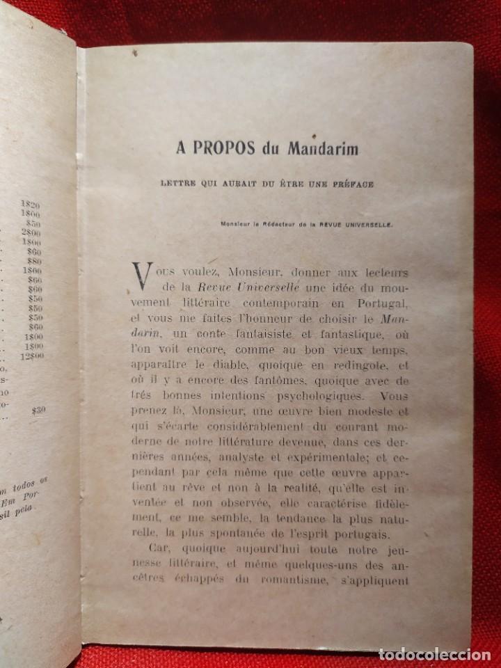 Libros antiguos: 1916. El mandar&iacute;n. E&ccedil;a de Queiroz. - Foto 5