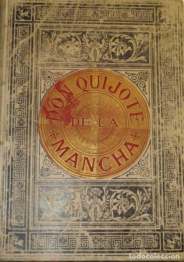 Libros antiguos: Don Quijote de la Mancha . Montaner y Sim&oacute;n - Foto 1