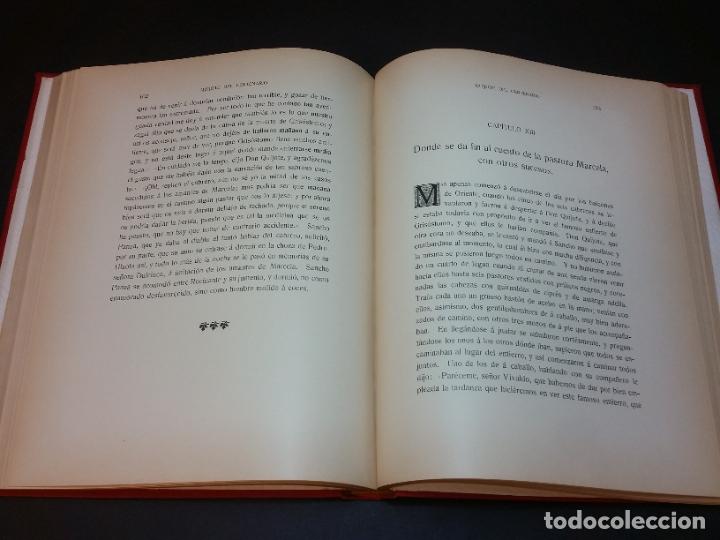 Libros antiguos: 1905 - CERVANTES. El ingenioso hidalgo don Quijote de la Mancha (Quijote del Centenario). 8 TOMOS - Foto 9 - 303970368