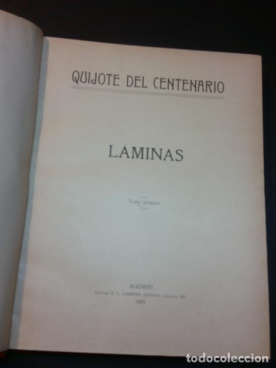 Libros antiguos: 1905 - CERVANTES. El ingenioso hidalgo don Quijote de la Mancha (Quijote del Centenario). 8 TOMOS - Foto 13 - 303970368