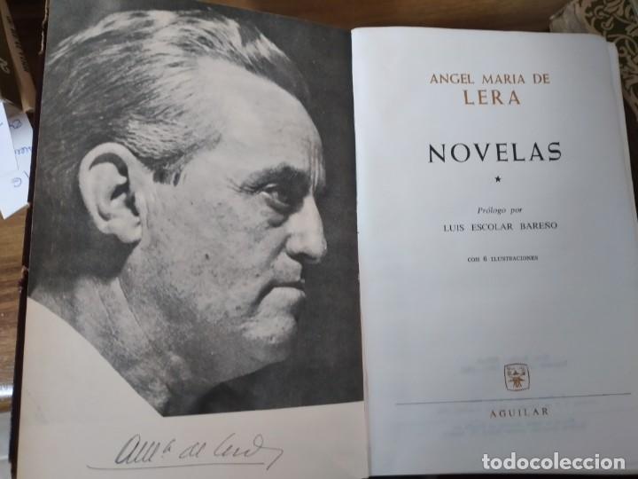 Libros antiguos: NOVELAS DE ANGEL MARIA DE LERA - Foto 2