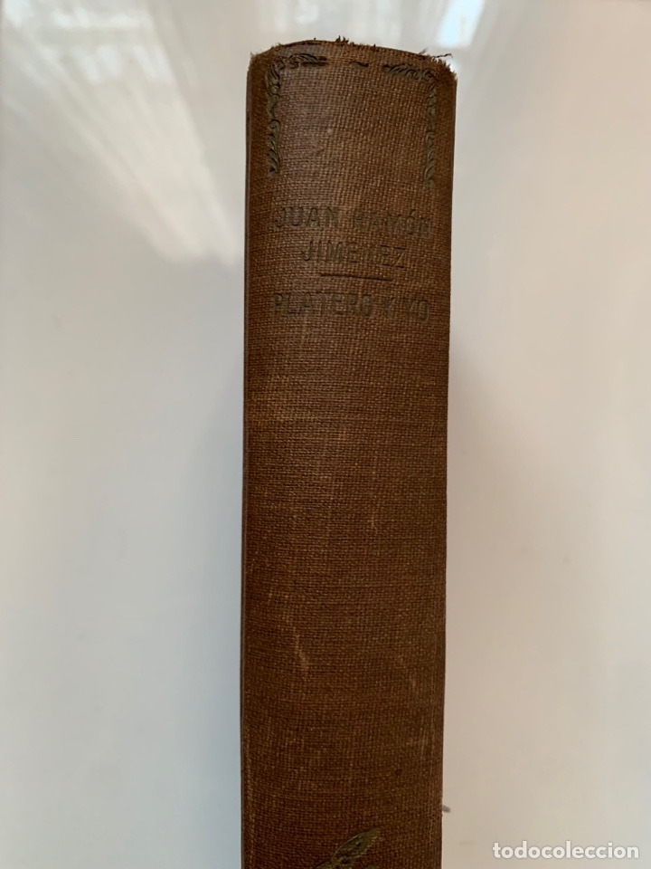 Libros antiguos: Platero y Yo, Edici&oacute;n de 1914 - Foto 2