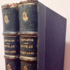 Libros antiguos: NOVELAS EJEMPLARES. MIGUEL DE CERVANTES. 2 TOMOS. R.SOPENA 1933. Lote 310166443