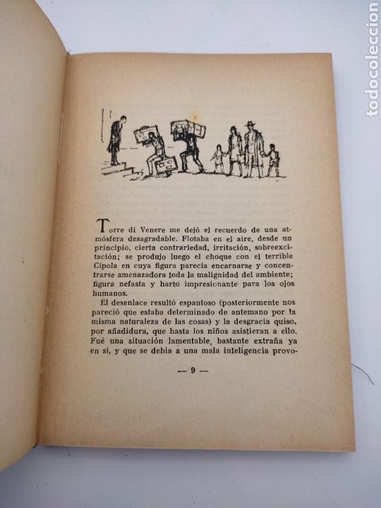 Libros antiguos: Mario y el mago primera edicion1945 - Foto 3