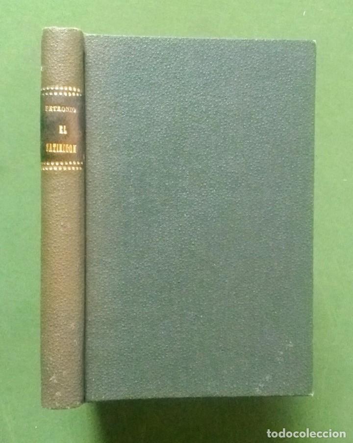 Libros antiguos: EL SATIRICON - PETRONIO. - Foto 1