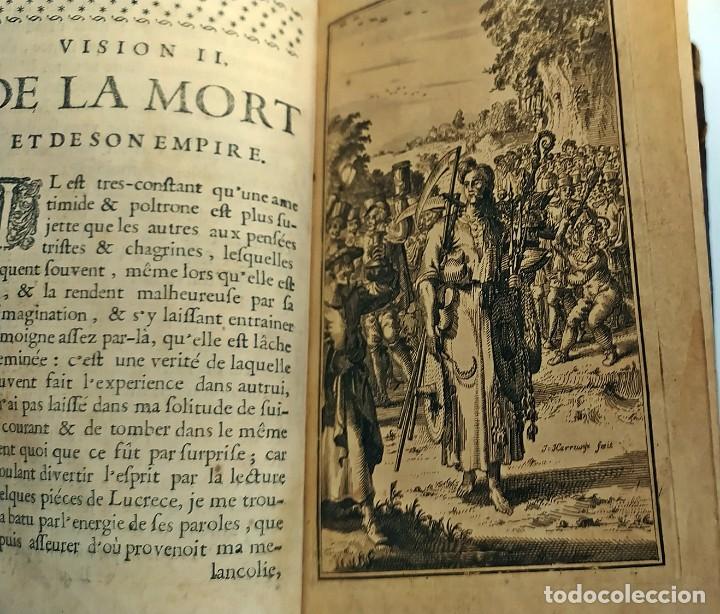 Libros antiguos: AÑO 1699: LAS VISIONES, DE QUEVEDO Y OTRAS OBRAS. LIBRO DEL SIGLO XVII. - Foto 9 - 312720688