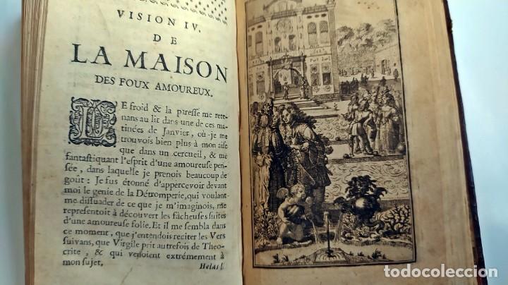 Libros antiguos: AÑO 1699: LAS VISIONES, DE QUEVEDO Y OTRAS OBRAS. LIBRO DEL SIGLO XVII. - Foto 12 - 312720688