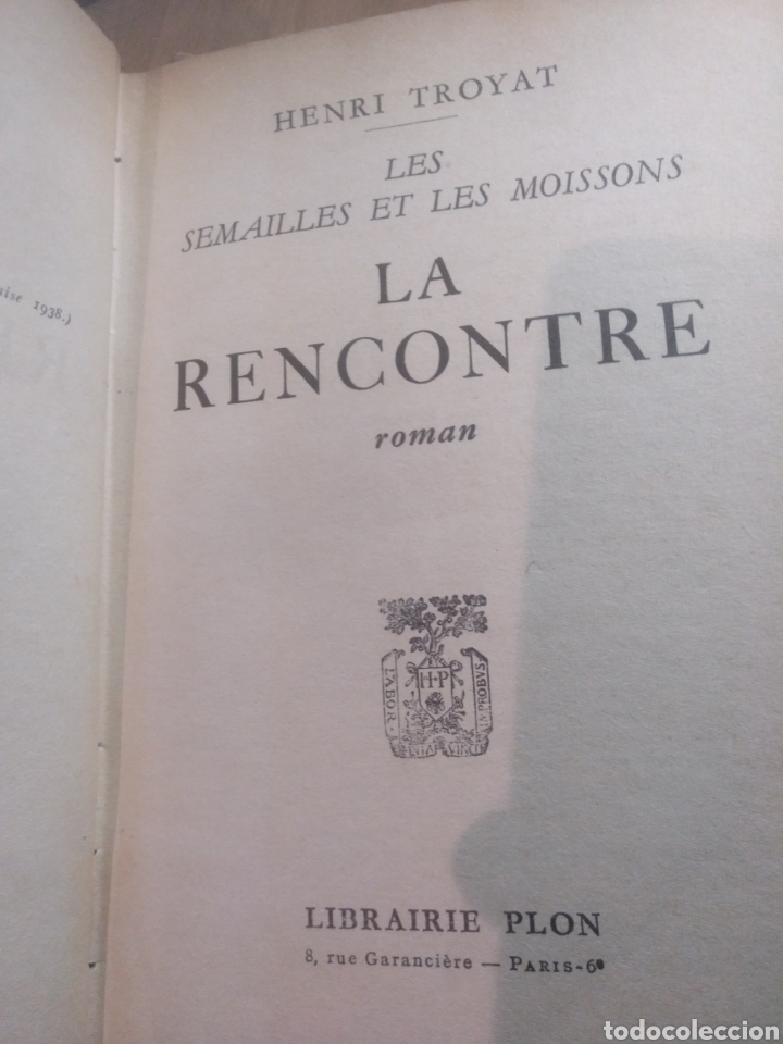 Libros antiguos: La reencontre - Foto 1