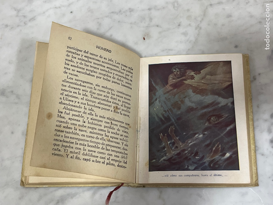 Libros antiguos: Homero la odisea colecci&oacute;n araluce - Foto 3