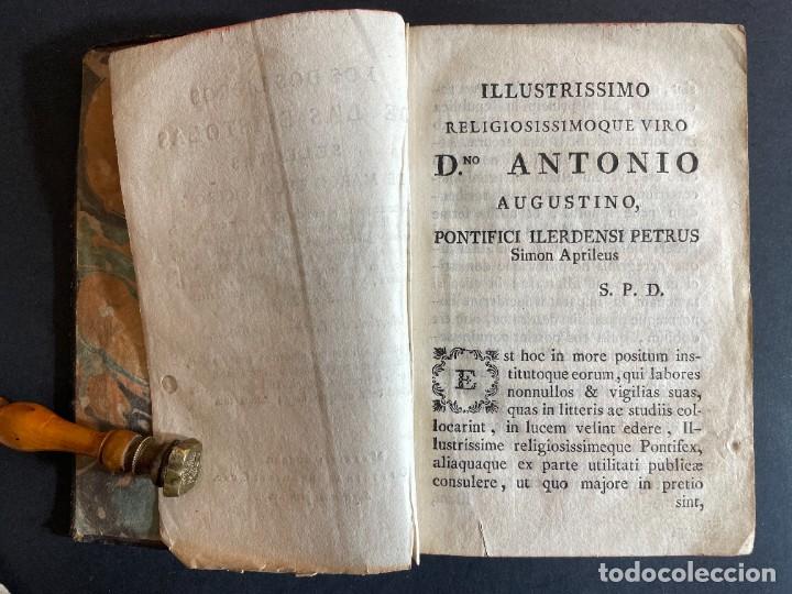 Libros antiguos: MARCO TULIO CICER&Oacute;N. LOS DOS LIBROS DE LAS EP&Iacute;STOLAS SELECTAS. MATRITI 1790 - Foto 3