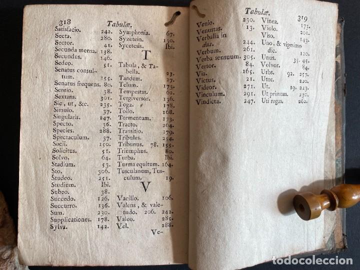 Libros antiguos: MARCO TULIO CICER&Oacute;N. LOS DOS LIBROS DE LAS EP&Iacute;STOLAS SELECTAS. MATRITI 1790 - Foto 7