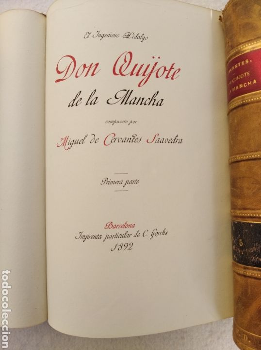 Libros antiguos: C.Gorchs Don Quijote de la Mancha - Foto 9