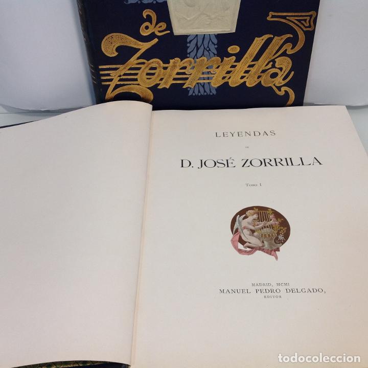 Libros antiguos: LEYENDAS DE JOSE ZORRILLA 1901 - Foto 4