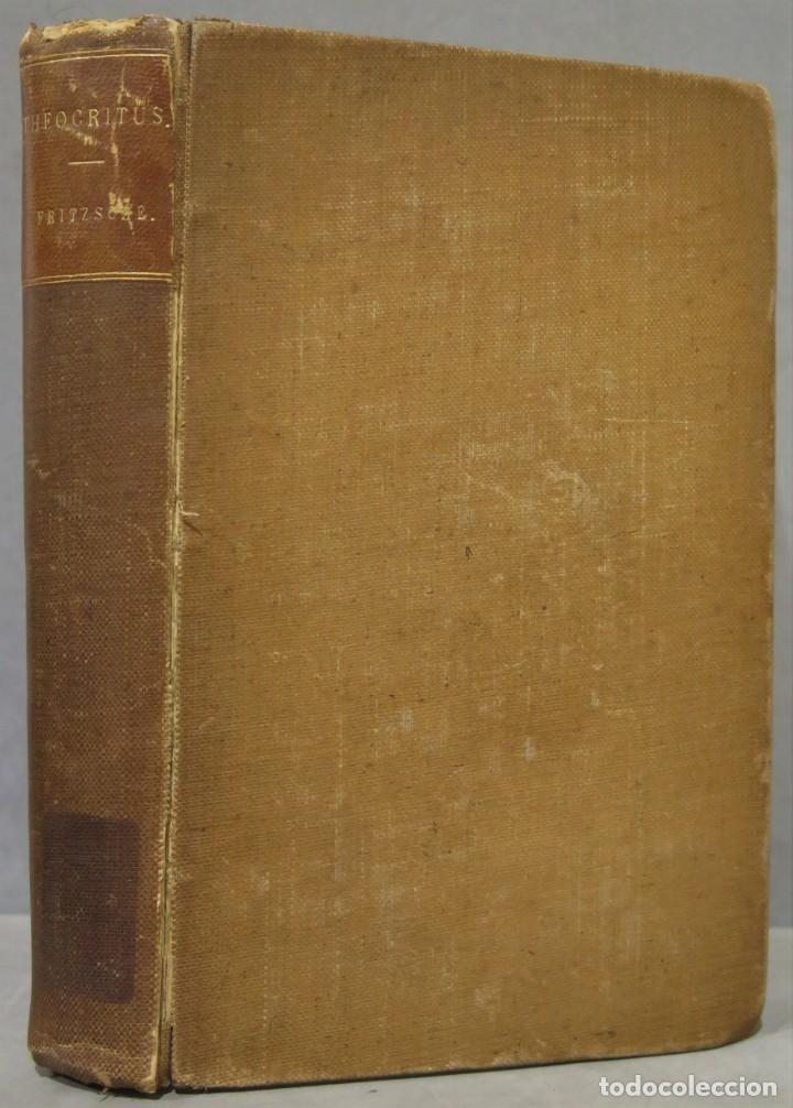 Libros antiguos: 1881.- Theokrits Gedichte. Fritzsche - Foto 1