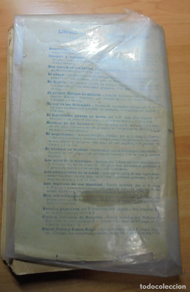 Libros antiguos: El Marqu&eacute;s de Saint-Evremont Dickens Barcelona 1893 - Foto 2