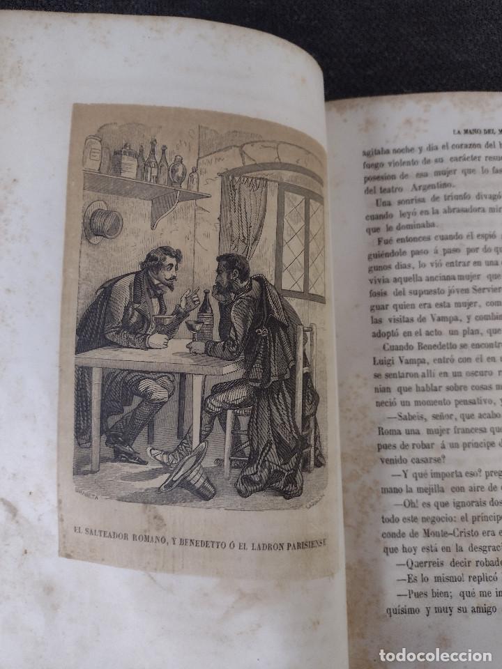 Libros antiguos: LIBRO LA MANO DEL HOMBRE MUERTO 1856 - Foto 5
