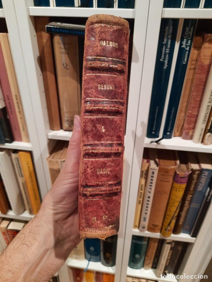 Libros antiguos: Gerona y C&aacute;diz, Benito P&eacute;rez Gald&oacute;s - Foto 1