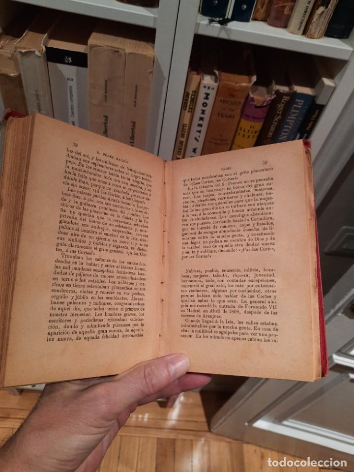 Libros antiguos: Gerona y C&aacute;diz, Benito P&eacute;rez Gald&oacute;s - Foto 6