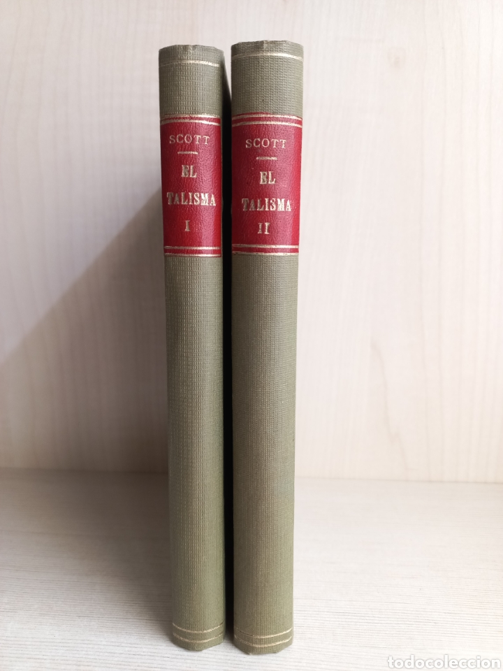 Libros antiguos: El talism&agrave;. Walter Scott. Editorial Catalana. Catal&aacute;n. - Foto 1