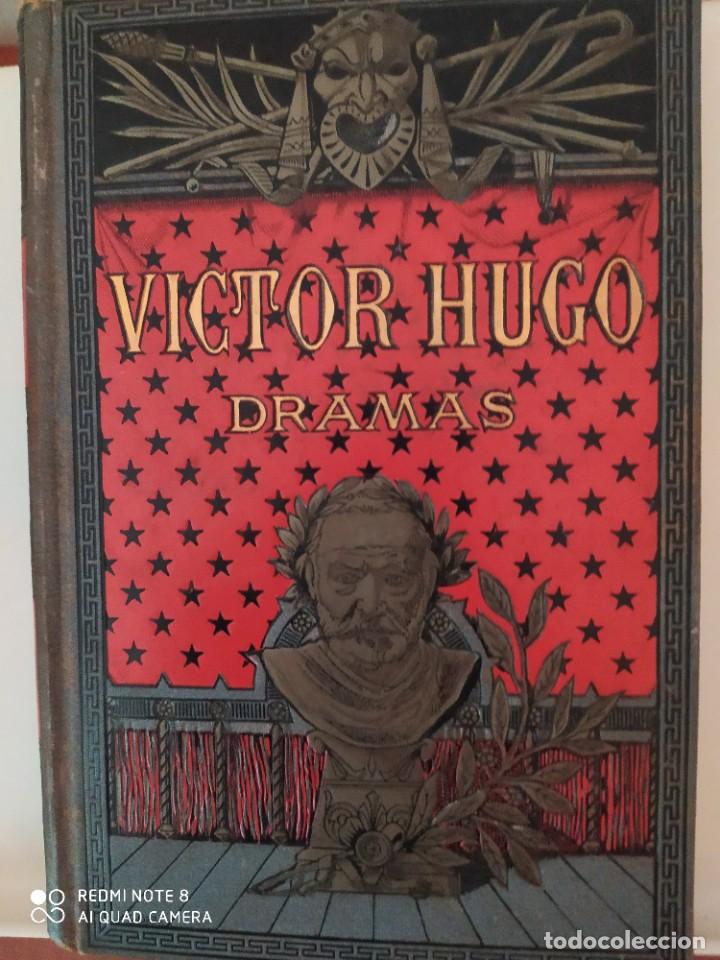 Libros antiguos: VICTOR HUGO - DRAMAS - Foto 1