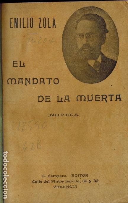 Libros antiguos: EL MANDATO DE LA MUERTE - Foto 1