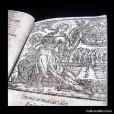 Libros antiguos: AÑO 1729 QUEVEDO URANIA MUSA DE ASTRONOMÍA CASTELLANO EXTRACTO DE LAS TRES MUSAS PARNASSO GRABADO. Lote 323177388