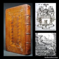 Libros antiguos: AÑO 1731 ENCUADERNACIÓN INGLESA DE LUJO EX-LIBRIS LAS GEÓRGICAS Y BUCÓLICAS VIRGILIO ROMA GRABADOS
